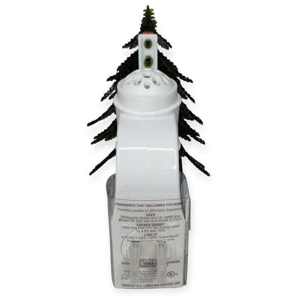 Bath & Body Works Pine Christmas Tree Wallflower Light Up Plug In w/Bulb Refill - Picture 5 of 11